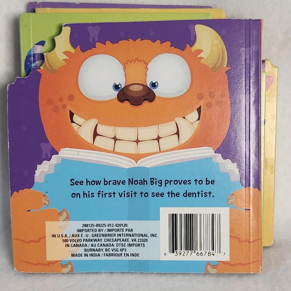 4-Pack Book Bundle Set My Doctor Visits The Big Family Series Books For Children